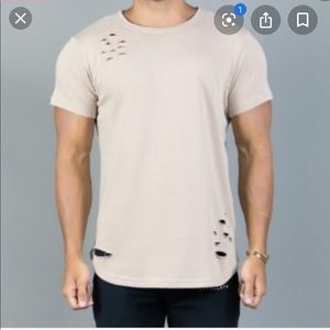 Alphalete distressed shirt